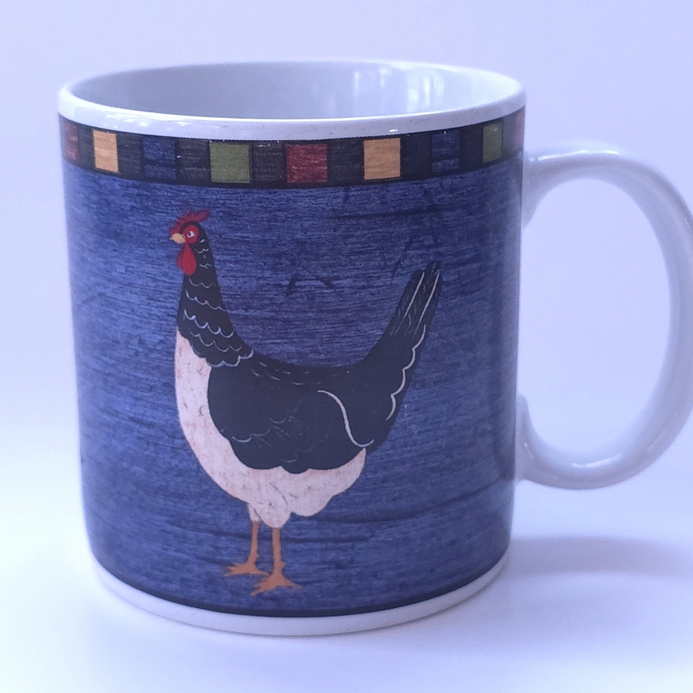 Blue Mug‎ Designed Exclusively For Brandon House by Warren Kimble Made by Sakura